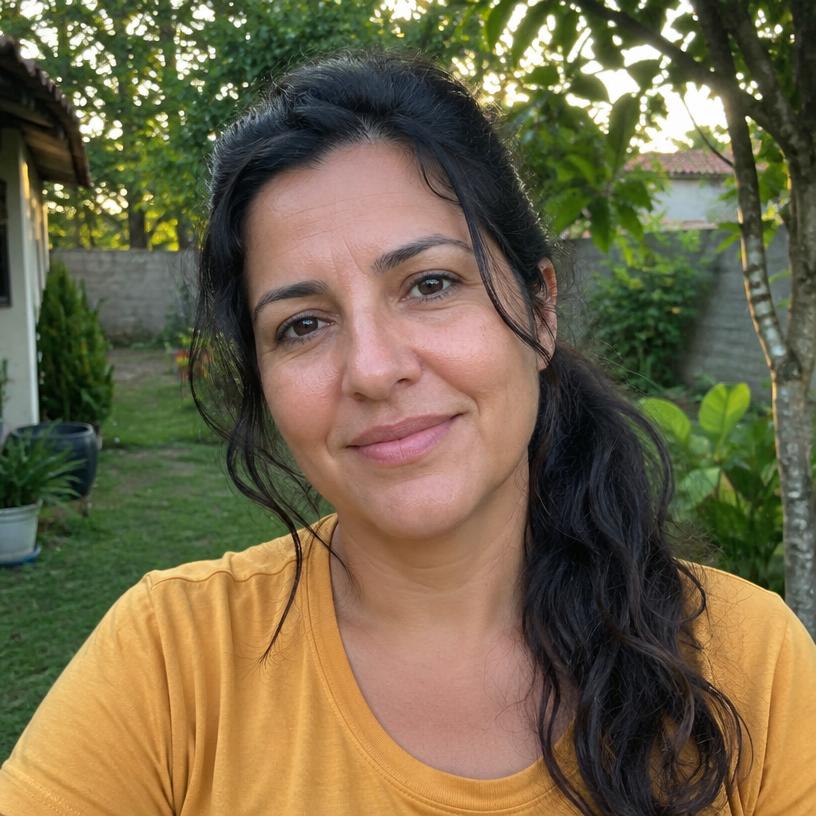 Retrato ilustrativo de Camila